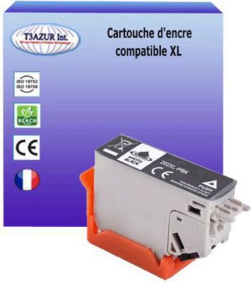 Cartouche d'encre T3AZUR pour Epson 202 XL Photo Noire