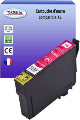 Cartouche d'encre T3AZUR pour Epson T1633/ T16XL Magenta