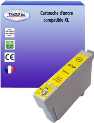 Cartouche d'encre T3AZUR pour Epson T0804 Jaune