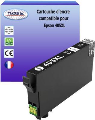 Cartouche d'encre T3AZUR pour Epson  405XL Noire
