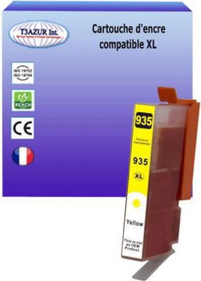 Cartouche d'encre T3AZUR pour HP 935 XL  Jaune