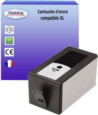 Cartouche d'encre T3AZUR pour HP 920 XL  Noire Cartouche d'encre T3AZUR pour HP 920 XL  Noire