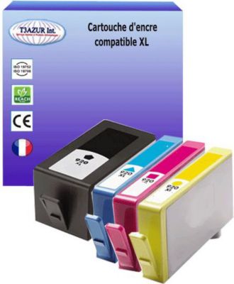 Cartouche d'encre T3AZUR pour HP920 XL (1N+1C+1M+1J) Cartouche d'encre T3AZUR pour HP920 XL (1N+1C+1M+1J)