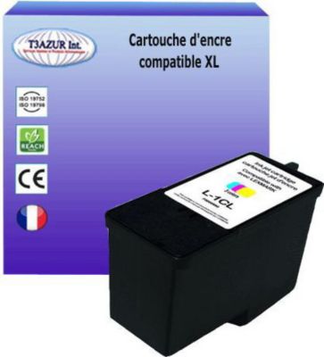 Cartouche d'encre T3AZUR pourLexmark N°1 - Couleur