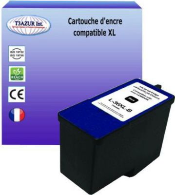 Cartouche d'encre T3AZUR pour Lexmark N°36 - Noir