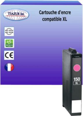 Cartouche d'encre T3AZUR pour Lexmark 150 XL Magenta Cartouche d'encre T3AZUR pour Lexmark 150 XL Magenta