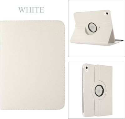 Housse XEPTIO Apple iPad 10e generation rotatif blanc