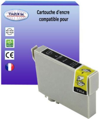 Cartouche d'encre T3AZUR pour Epson T0711 Noire Cartouche d'encre T3AZUR pour Epson T0711 Noire
