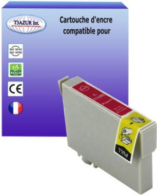 Cartouche d'encre T3AZUR pour Epson T0713 Magenta Cartouche d'encre T3AZUR pour Epson T0713 Magenta
