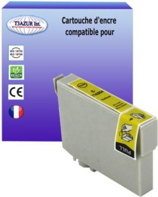 Cartouche d'encre T3AZUR pour Epson T0714 Jaune Cartouche d'encre T3AZUR pour Epson T0714 Jaune