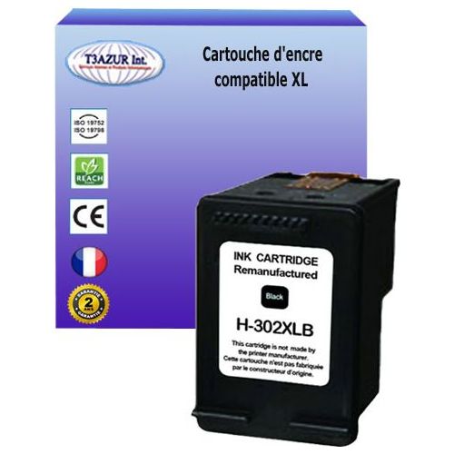 Cartouche compatible HP 302XL - noir - ink