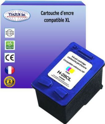 Cartouche d'encre T3AZUR pour HP 28 Couleur
