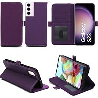 Housse XEPTIO Samsung Galaxy S23 pochette violet