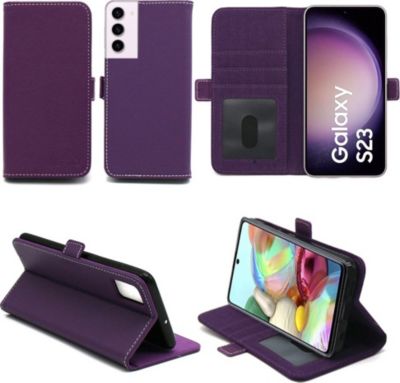 Housse XEPTIO Samsung Galaxy S23 5G Cover violet Housse XEPTIO Samsung Galaxy S23 5G Cover violet