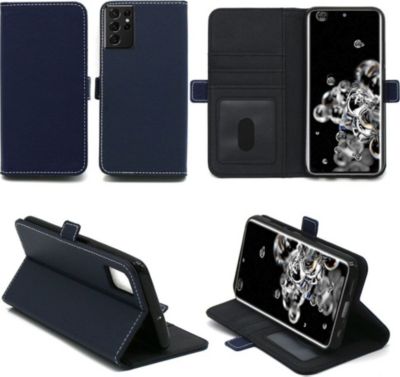 Housse XEPTIO Samsung Galaxy S23 Ultra 5G Clapet bleu