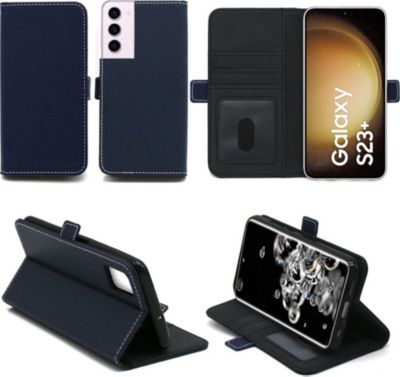 Housse XEPTIO Samsung Galaxy S23 Plus Etui bleu