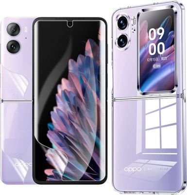 Protège écran XEPTIO OPPO Find N2 Flip 5G coque et vitre