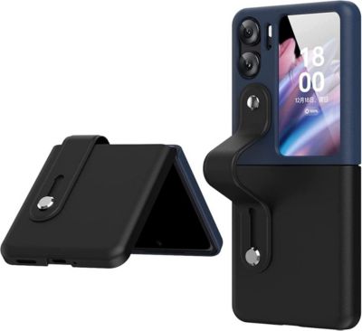 Housse XEPTIO OPPO Find N2 Flip 5G Etui noir Housse XEPTIO OPPO Find N2 Flip 5G Etui noir
