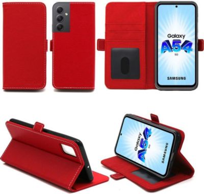 Housse XEPTIO Samsung Galaxy A54 5G Cover rouge