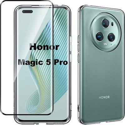 Protège écran XEPTIO Honor Magic 5 Pro tpu et full noir
