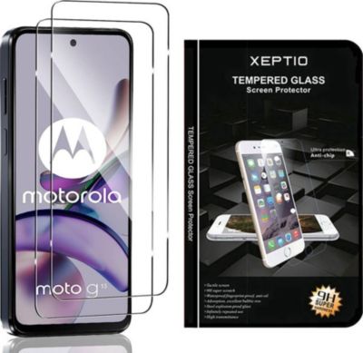 Protège écran XEPTIO Motorola Moto G13 vitre noir