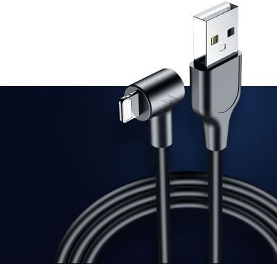 SHOT CASE Cable Chargeur Ultra Rapi2m 90° IPHONE S