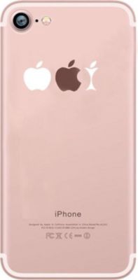 Coque SHOT CASE IPHONE SE 2022 Trognon Pomme + Verre Fun Coque SHOT CASE IPHONE SE 2022 Trognon Pomme + Verre Fun