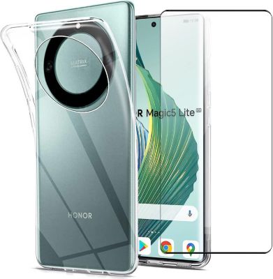 Protège écran XEPTIO Honor Magic 5 Lite 5G tpu et vitre