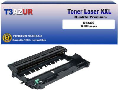 Toner T3AZUR compatible avec Brother TN247 Cyan