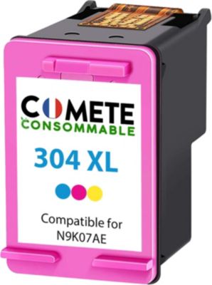 COMETE - 304XL - Cartouches d'encre Compatible avec HP 304 XL sans