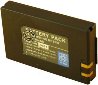 Batterie camescope OTECH Batterie pour SAMSUNG IA-BP80WA Batterie camescope OTECH Batterie pour SAMSUNG IA-BP80WA