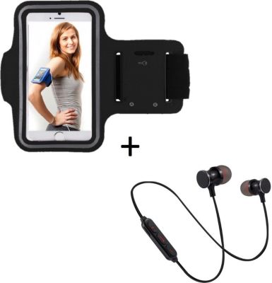 Pack SHOT CASE Pack IPHONE 15 Ecouteurs Brassard NOIR