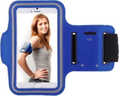 Brassard SHOT CASE Brassard Sport IPHONE 15 T6 BLEU FONCE