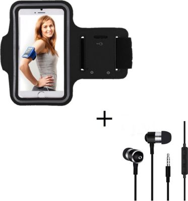 Pack SHOT CASE Pack IPHONE 15 Plus Brassard NOIR