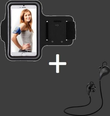 Pack SHOT CASE Pack IPHONE 15 Pro Brassard NOIR