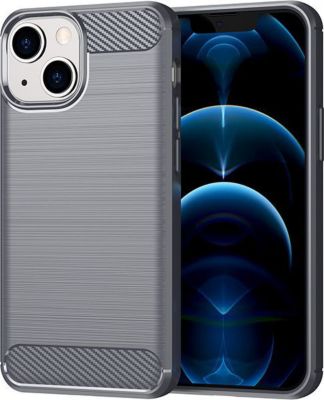 Coque SHOT CASE Coque Silicone Rayé IPHONE 15 GRIS