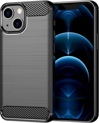 Coque SHOT CASE Coque Silicone Rayé IPHONE 15 NOIR