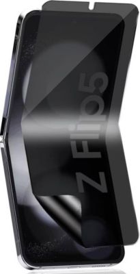 Protège écran XEPTIO Samsung Galaxy Z Flip 5 5G vitre espion Protège écran XEPTIO Samsung Galaxy Z Flip 5 5G vitre espion