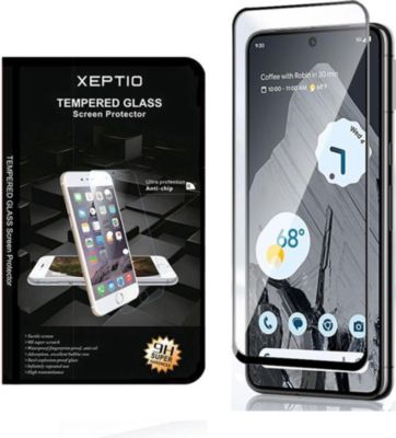 Protège écran XEPTIO Google Pixel 8 Pro vitre noir