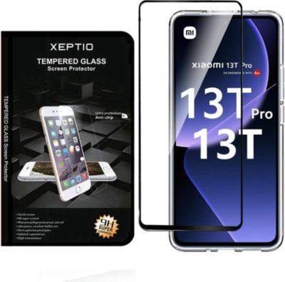 Protège écran XEPTIO Xiaomi 13T 5G vitre noir