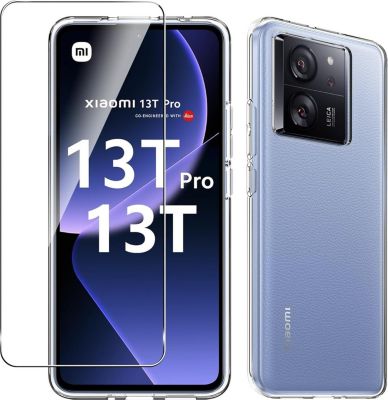 Protège écran XEPTIO Xiaomi 13T 5G tpu noir et vitre