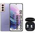 Smartphone SAMSUNG Galaxy S21 5G Violet et Galaxy Buds Noir Reconditionné