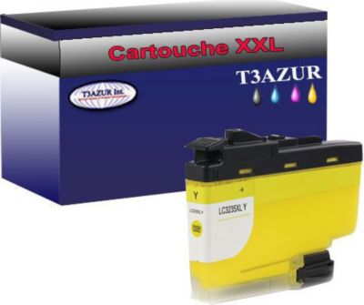 Cartouche d'encre T3AZUR remplace Brother LC3235 XL Jaune