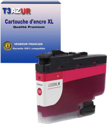 Cartouche d'encre T3AZUR remplace Brother LC3239 XL Magenta