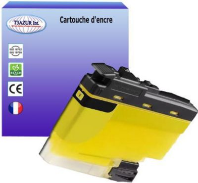 Cartouche d'encre T3AZUR remplace Brother LC424 Jaune