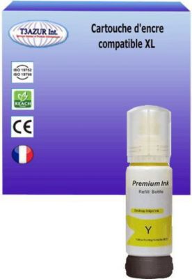 Cartouche d'encre T3AZUR remplace Epson ET2821, 104 Jaune