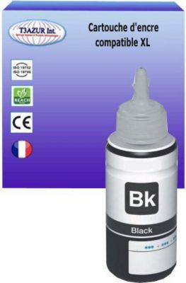Cartouche d'encre T3AZUR remplace Epson Ecotank T6731 Noire