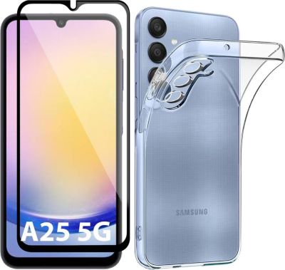 Protège écran XEPTIO Samsung Galaxy A25 5G tpu et full noir