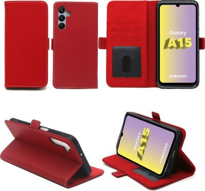 Housse XEPTIO Samsung Galaxy A15 5G protection rouge