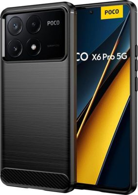 Coque XEPTIO Xiaomi Poco X6 Pro 5G coque noire